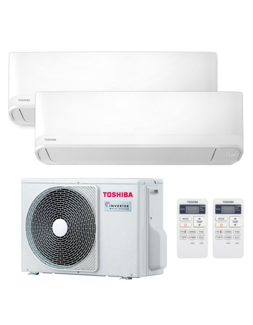 Climatiseur Toshiba Seiya 9000BTU + 12000BTU
