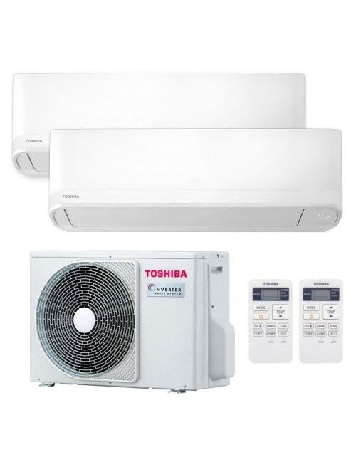 Climatizzatore Condizionatore Toshiba Seiya 9000BTU+12000BTU