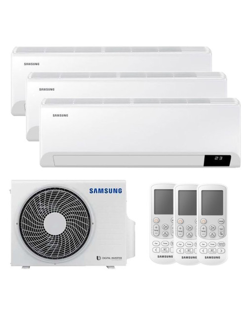 Climatiseur Essai Split Samsung CEBU 9000+12000+12000BTU