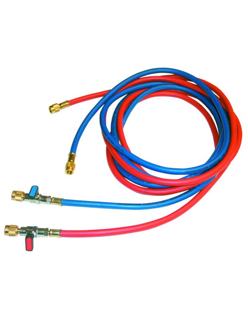 Tecnogas Blue Flexible Hose - Air Conditioner Load and Empty
