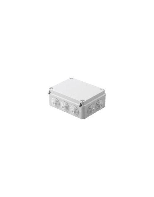 Gewiss junction box with cable gland 190x140x70