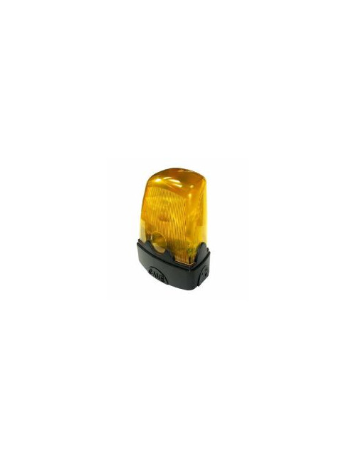 Lampeggiatore giallo a led per automatismi 24V