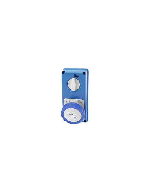 Gewiss Blue Interlocked socket GW66304N