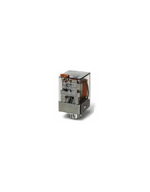 Octal Finder plug-in relay 2 exchanges 10A 230VAC