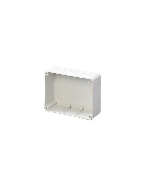 Gewiss back box for interlocked socket with fuses