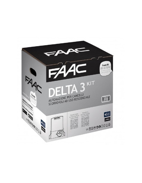 Kit scorrevole Faac DELTA 3 SAFE