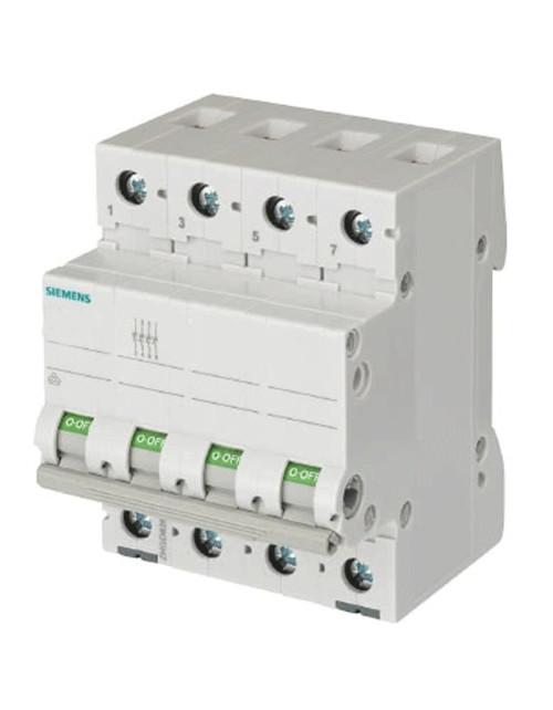 Siemens OFF 32A 4-pole isolator switch