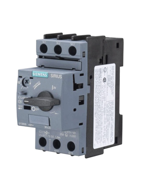 Interruptor de protección de motor Siemens para S00 1.8-2.5A