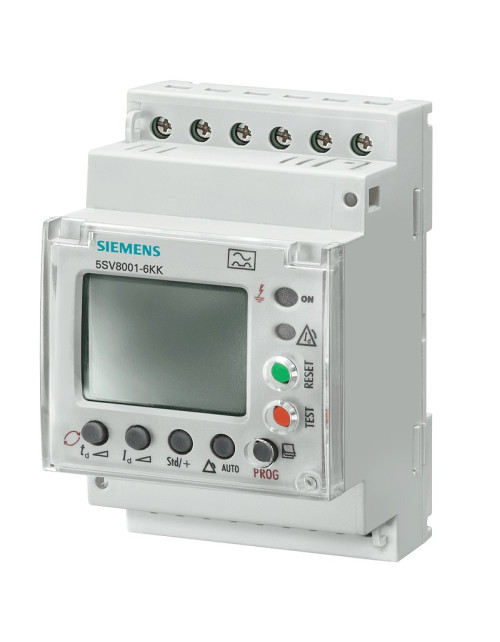 Relé de monitoreo de corriente digital Siemens 3 módulos