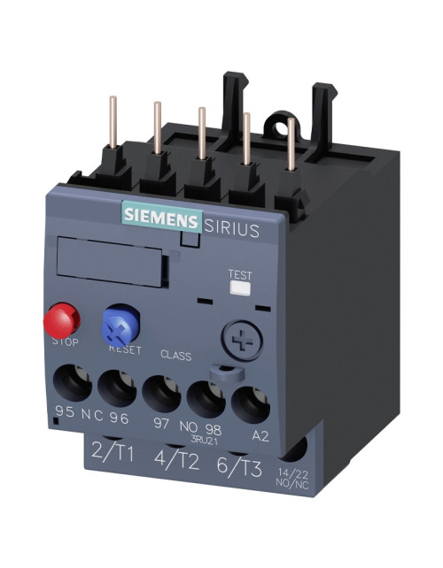 Relais de surcharge Siemens pour la série S00 4.5-6.3A