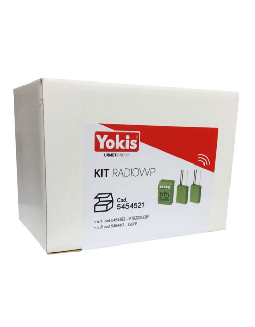 Yokis Urmet Radio Power Switch Kit 1 relay 2000W and 2 transmitters 2 channels