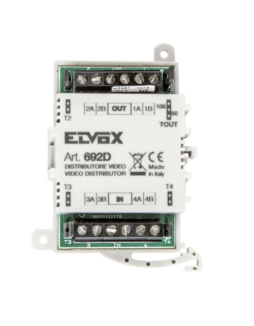 Distribuidor video Elvox 4 salidas