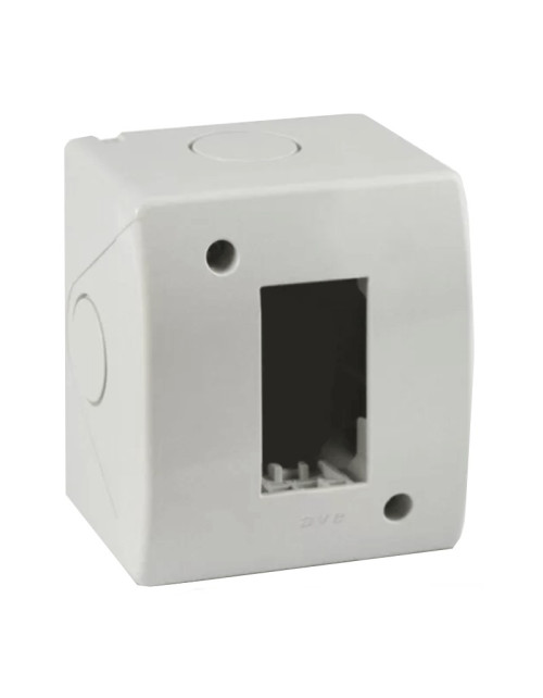 Idrobox Contenitore Ave 1 modulo per tubo RAL7035 IP40 44Q01