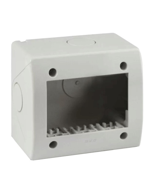Idrobox Contenitore Ave 3 moduli per tubo RAL7035 IP40 44Q03
