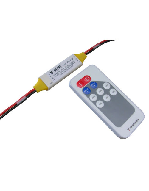 Dimmer Tecnel para tiras LED monocolor con mando a distancia