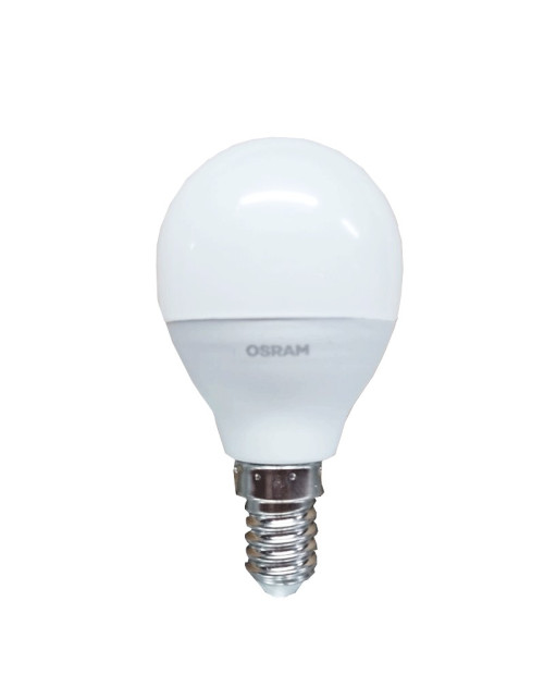 Lámpara esférica LED Osram 5.5W con casquillo E14 2700K