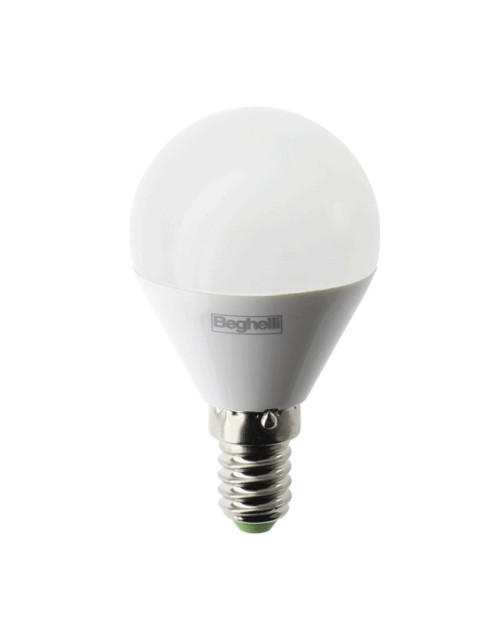 Beghelli sphere LED bulb E14 5W 4000K natural light 56986