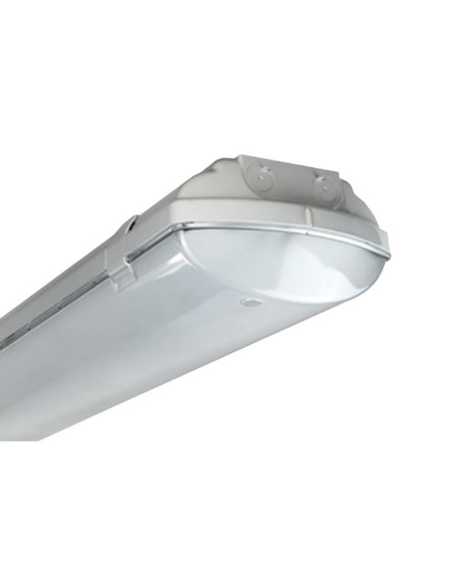 Beghelli Waterproof Ceiling Light Adjustable 48W LED 4000K 120cm IP65 40004