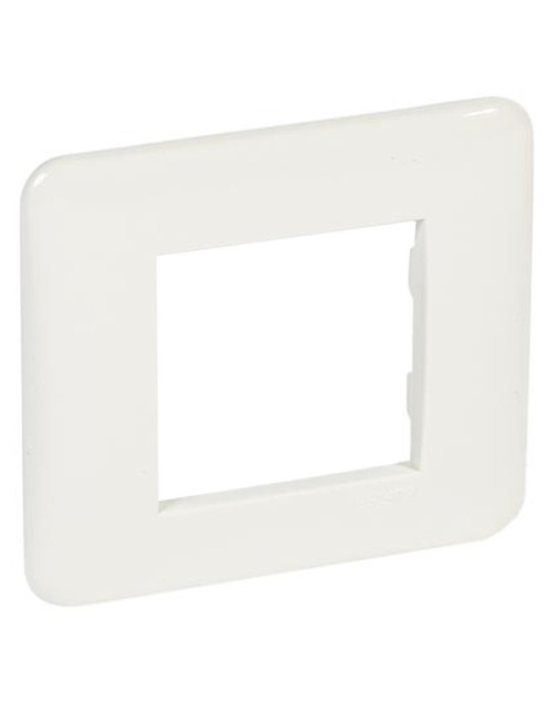 Legrand Series Cross Plate 2 Places White 680531