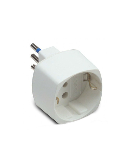 White Master 10A single-socket adapter