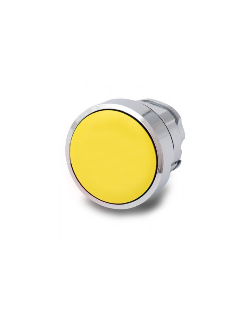 Botón de descarga Head Telemecanique amarillo
