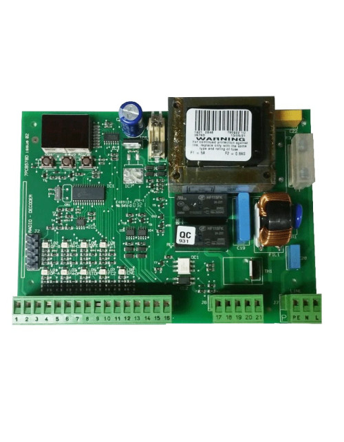 Faac electronic board for remote control installation
