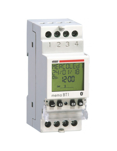 Vemer Memo BT1 digital electronic time switch VE767600
