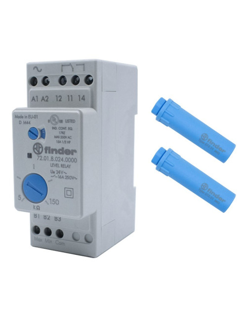 Finder Level Control Relay with two 24VAC Unipolar Probes