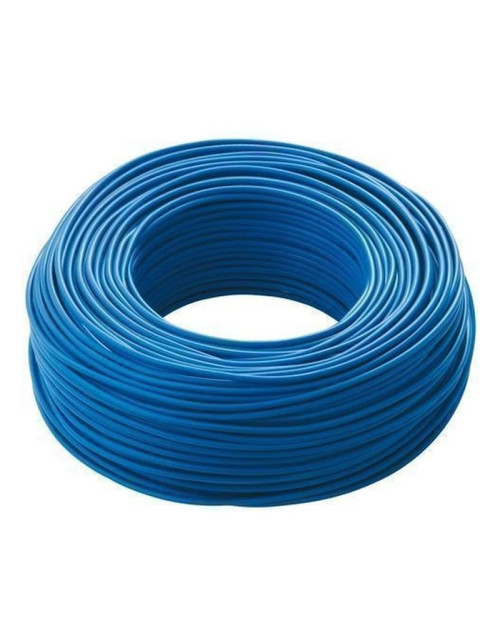 Câble Cordon Unipolaire 10mmq Bleu 1mt
