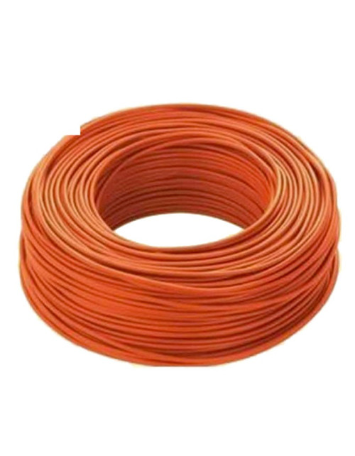 Unipolar cable cord 1,5mmq orange 100mt