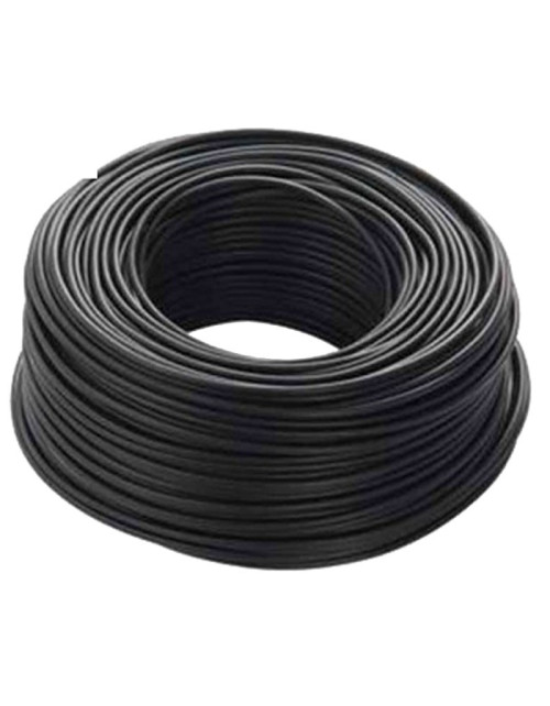 Unipolar cable cord 1,5mmq black 100mt