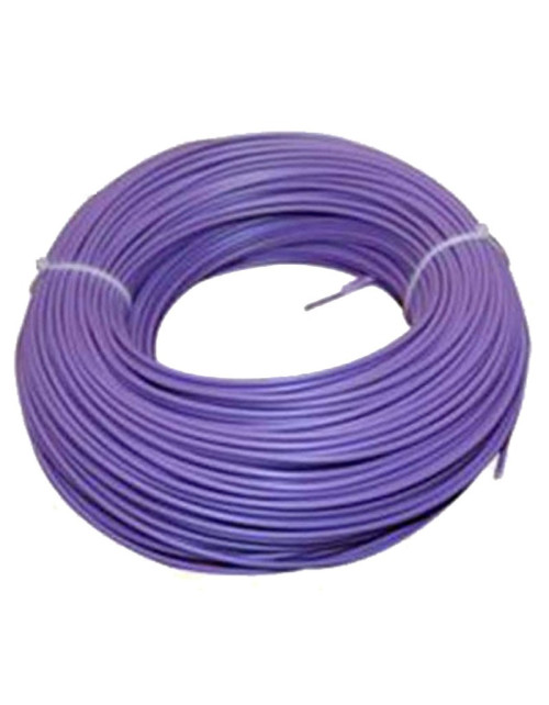 Unipolar cord cable 1,5mmq purple 100mt