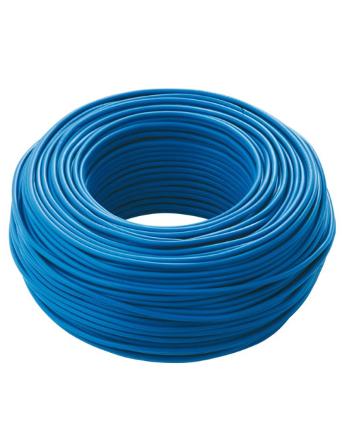 Unipolar cable 2,5mmq CPR FS17 blue 100mt