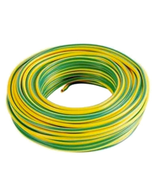 Unipolar Cordina Cable 4mmq CPR FS17 yellow green 100mt