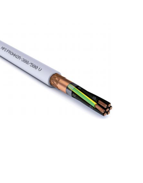 Flame Retardant Shielded Fror Cable 2X0,50mmq 1 Meter