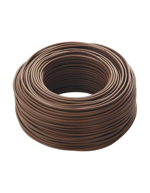 Cable FG17 1X1,5mmq 450/750V Brown 100 Meters