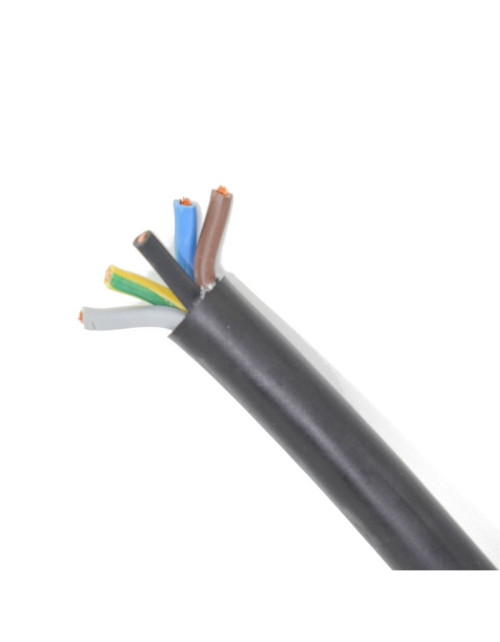 Polychloroprene sheathed cable 5X1,5 sq. mm