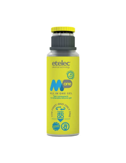 Etelec MP One Two-Component Silicone Gel in a single 300 ml bottle