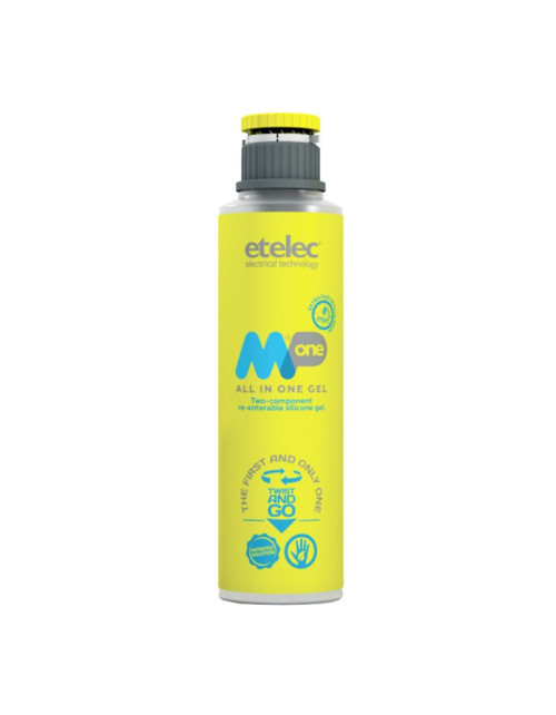 Etelec MP One Two-Component Silicone Gel in a single 600 ml bottle