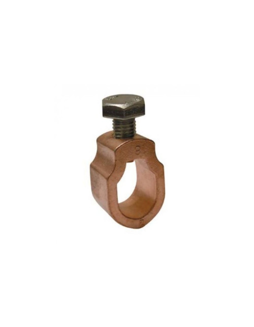 Abrazadera para fregadero de cobre de 18 mm de diámetro