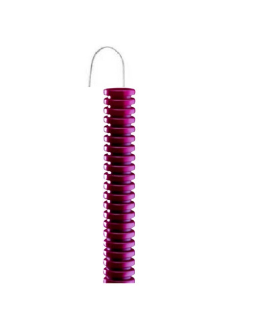 Tubo corrugado lila con tirahilos diámetro 20mm