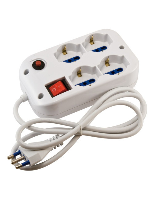 Master table power strip with 4 universal outputs 70430