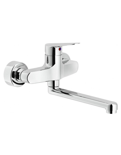 Nobili Blue wall mounted mixer tap for washbasin BS101115/CR