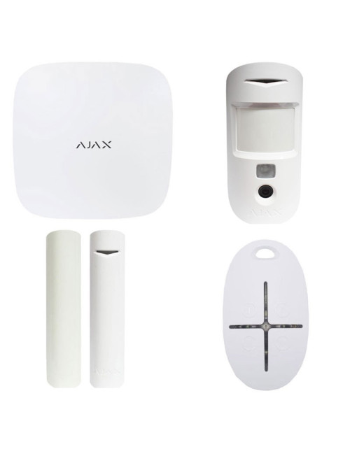 Ajax Wireless Anti-theft Kit with HUB2 PLUS Control Unit