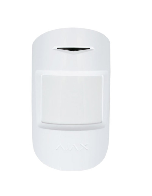 Ajax wireless motion detector with sensor White