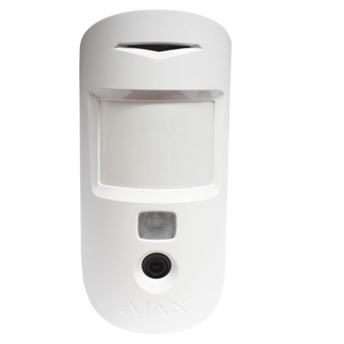 Ajax Wireless Burglar Alarm Kit with Hub2 plus 4G 2 SIM WI-FI + PIR White control unit