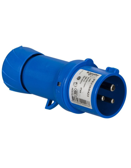 Schneider PKX16M423 Blue Mobile Industrial Plug