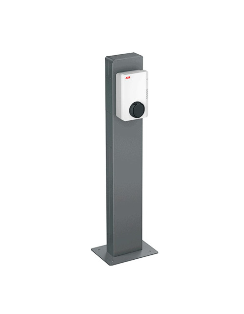 Abb column for 1 Wallbox electric vehicle recharge