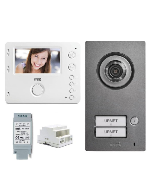 Sistema de timbre de portero automático con vídeo LCD HD de 7 pulgadas,  teléfono para puerta, Monitor para el hogar, cámara para exteriores  (enchufe de EE. UU.)