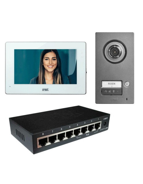 Urmet Villa IP single-family video intercom kit, Mikra and Basic series
